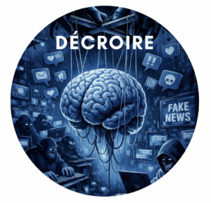 Logo association lutte contre les complots Décroire